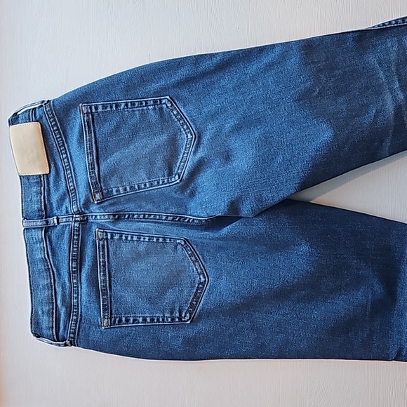 Everlane Medium Blue Denim Wash Vintage Skinny Jeans 25 Ankle - Picture 9 of 10